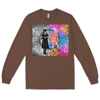 Chestnut gothic girl and colorful girl best friends Long Sleeve Tee - TumblerDesignByShophia