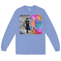 Colony Blue gothic girl and colorful girl best friends Long Sleeve Tee - TumblerDesignByShophia