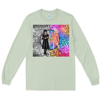 Matcha gothic girl and colorful girl best friends Long Sleeve Tee - TumblerDesignByShophia