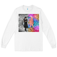 White gothic girl and colorful girl best friends Long Sleeve Tee - TumblerDesignByShophia