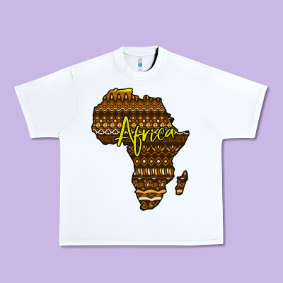 Africa Urban Heavy Tee Designed By Bettercallsaul