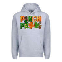 Heather Grey pinch proof Premium Hoodie - FaDigitalArtStudio