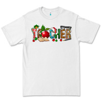 White christmas teacher Premium Tee - NancyCooperArtShop