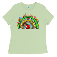 Matcha school rainbow Ladies Tee - NancyCooperArtShop