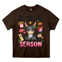 Chocolate Brown its officially season Heavy Core Tee - MaliasSmallBusiness