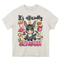 Cream its officially season Heavy Core Tee - MaliasSmallBusiness