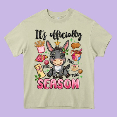 Its Officially Season Heavy Core Tee Designed By Maliassmallbusiness