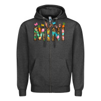 Charcoal Heather Easter Mini Zipper Hoodie - BundleAndBundleShop