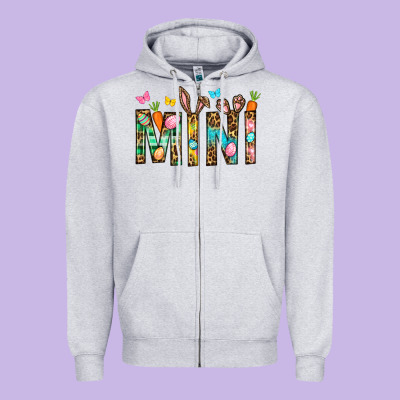 Easter Mini Zipper Hoodie Designed By Bundleandbundleshop