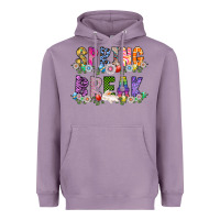 Lavender SPRING BREAK Heavyweight Hoodie - CowhideDigitalArt