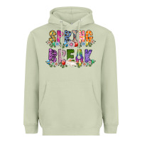Matcha SPRING BREAK Heavyweight Hoodie - CowhideDigitalArt