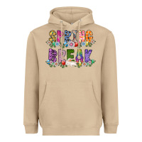 Mushroom SPRING BREAK Heavyweight Hoodie - CowhideDigitalArt