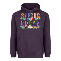 Plum SPRING BREAK Heavyweight Hoodie - CowhideDigitalArt