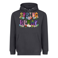 Smoke SPRING BREAK Heavyweight Hoodie - CowhideDigitalArt