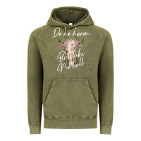 Vintage Olive Do No Harm But Take No Bull Vintage Hoodie - Bettercallsaul