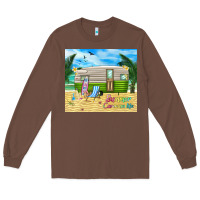 Chestnut summer caravan life Long Sleeve Tee - TumblerDesignByShophia
