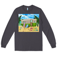 Smoke summer caravan life Long Sleeve Tee - TumblerDesignByShophia
