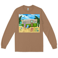 Toasted Coconut summer caravan life Long Sleeve Tee - TumblerDesignByShophia