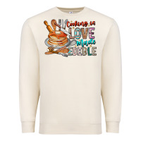 Sandshell cooking is love made edible Premium Sweatshirt - CowhideDigitalArt