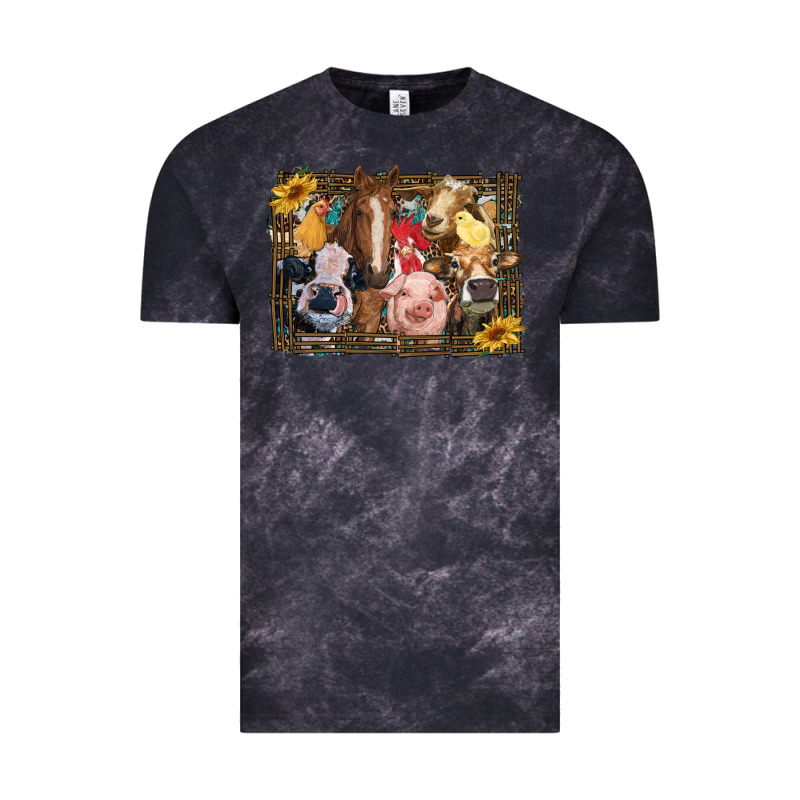 Western Farm Animals Vintage Tee by RanaPortraitStore | Teevron