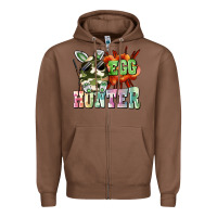 Chestnut egg hunter Zipper Hoodie - FaDigitalArtStudio