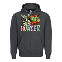 Smoke egg hunter Zipper Hoodie - FaDigitalArtStudio