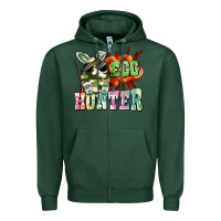 Sports Green egg hunter Zipper Hoodie - FaDigitalArtStudio