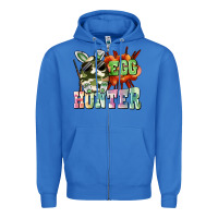 True Royal egg hunter Zipper Hoodie - FaDigitalArtStudio