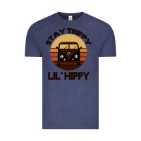 Vintage Denim Stay Trippy Lil Hippy Vintage Tee - Bettercallsaul