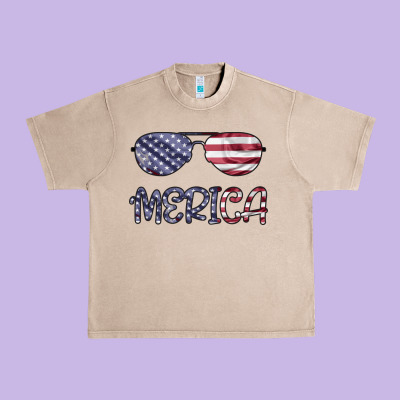 Merica Urban Heavy Tee Designed By Bettercallsaul