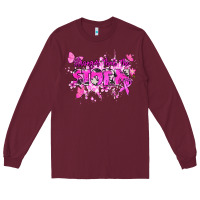 Burgundy Stronger than the storm Cancer Awareness Long Sleeve Tee - HowdyJamesFarm