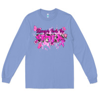 Colony Blue Stronger than the storm Cancer Awareness Long Sleeve Tee - HowdyJamesFarm
