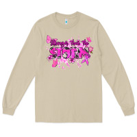 Mushroom Stronger than the storm Cancer Awareness Long Sleeve Tee - HowdyJamesFarm