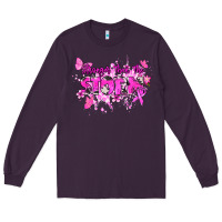 Plum Stronger than the storm Cancer Awareness Long Sleeve Tee - HowdyJamesFarm