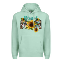 Seafoam Blessed mom Mother's Day Premium Hoodie - FaDigitalArtStudio