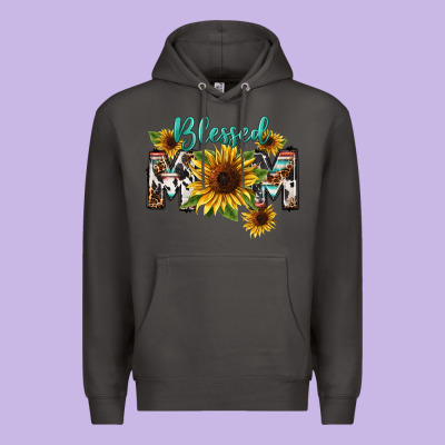 Blessed Mom Mother's Day Premium Hoodie Designed By Fadigitalartstudio