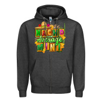 Charcoal Heather nacho average mini Zipper Hoodie - FaDigitalArtStudio