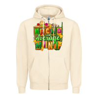 Sandshell nacho average mini Zipper Hoodie - FaDigitalArtStudio