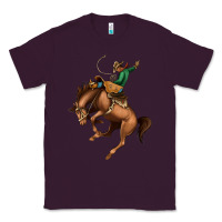 Plum Bucking Bronco Rodeo Classic Tee - Bettercallsaul