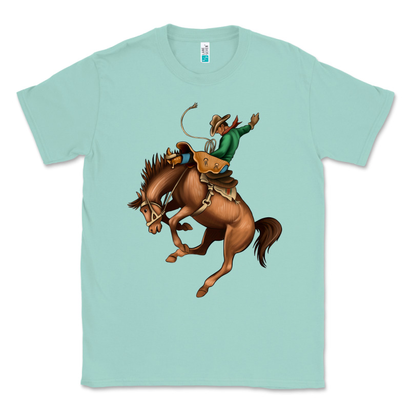 Bucking Bronco Rodeo Classic Tee by Bettercallsaul | Teevron