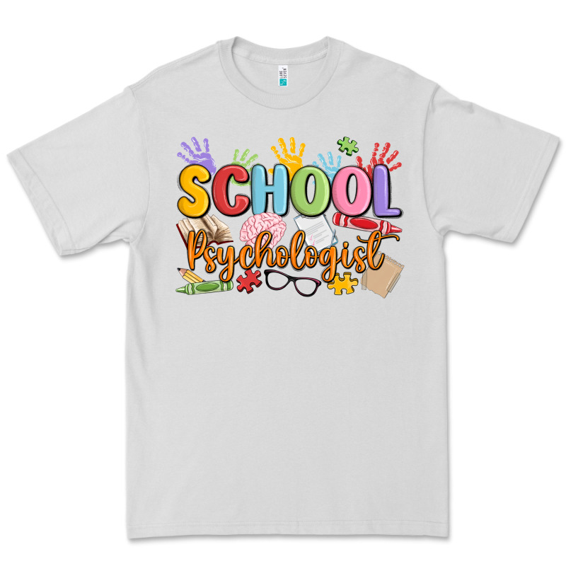 School Psychologist Premium Tee by MaliasSmallBusiness | Teevron