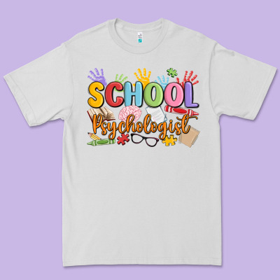 School Psychologist Premium Tee Designed By Maliassmallbusiness
