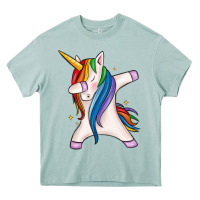 Arona dabbing unicorn Heavy Core Tee - MaliasSmallBusiness