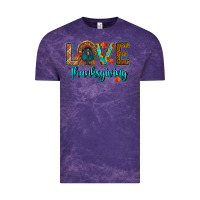 Cloud Purple love thanksgiving turkey Vintage Tee - RanaPortraitStore