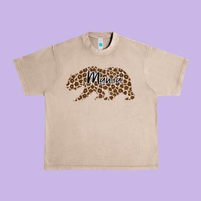 Mama Leopard Urban Heavy Tee Designed By Bettercallsaul