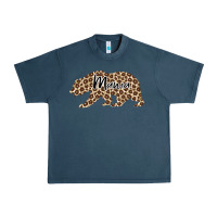 Midnight Navy Mama Leopard Urban Heavy Tee - Bettercallsaul