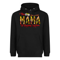 Black this mama is raising ballers softball and baseball Heavyweight Hoodie - CowhideDigitalArt