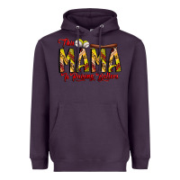 Plum this mama is raising ballers softball and baseball Heavyweight Hoodie - CowhideDigitalArt