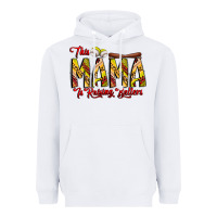White this mama is raising ballers softball and baseball Heavyweight Hoodie - CowhideDigitalArt