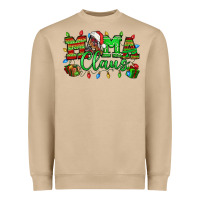 Mushroom Mama claus christmas lights and gifts mother's day Heavyweight Sweatshirt - HowdyJamesFarm
